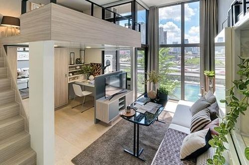 Căn hộ gác xép được thiết kế đẹp như không gian hạng sang