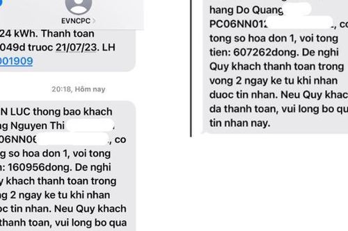 Xuất hiện chiều lừa nhắn tin yêu cầu thanh toán tiền điện