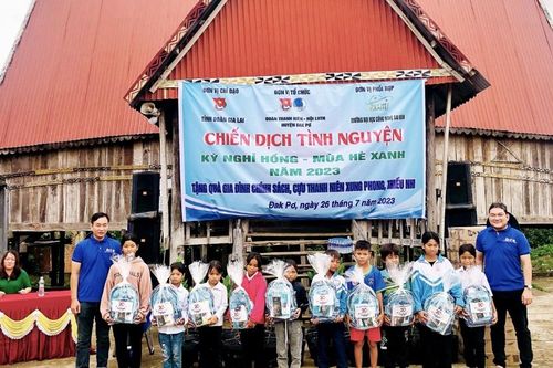 Chiến dịch tình nguyện kỳ nghỉ hồng, mùa hè xanh tại làng Bút