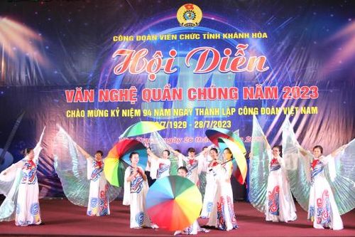 500 diễn viên tham gia hội diễn văn nghệ quần chúng năm 2023