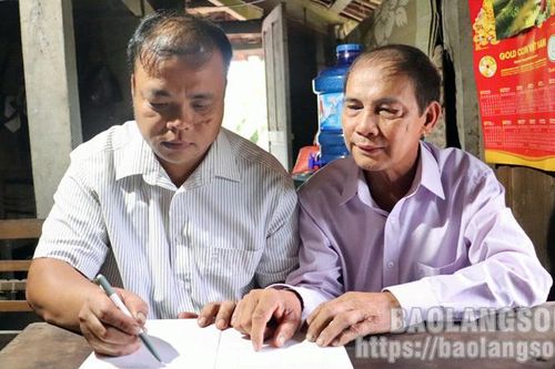 Người cựu chiến binh uy tín của bản làng
