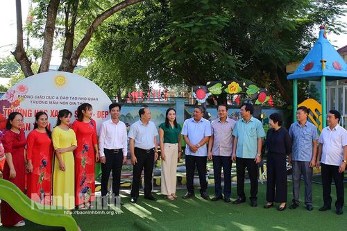 Khảo sát mức độ đạt chuẩn NTM kiểu mẫu, NTM nâng cao tại huyện Nho Quan và Yên Khánh