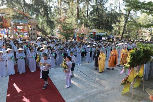 Thừa Thiên Huế: Huynh trưởng, đoàn sinh thuộc 33 Gia đình Phật tử họp trại Lục Hòa năm 2023
