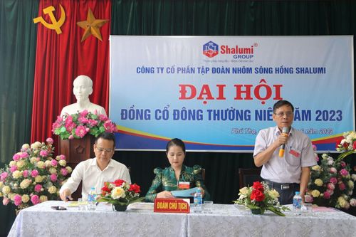 Nhôm Sông Hồng Shalumi hoàn thành 13% kế hoạch năm về lợi nhuận