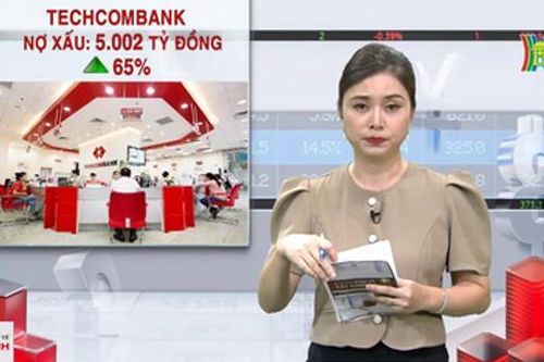 Nợ xấu của Techcombank tăng lên 5.000 tỷ đồng