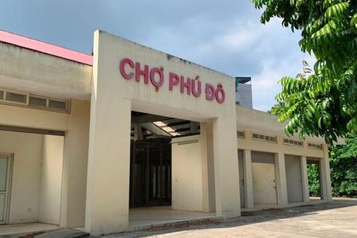 Chợ dân sinh phường Phú Đô bỏ hoang lãng phí