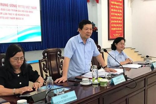 Hoàn thiện cơ chế, chính sách để nâng cao hiệu quả hoạt động của Mặt trận