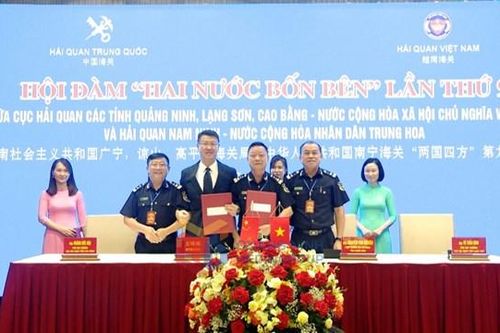 Hải quan Quảng Ninh, Lạng Sơn, Cao Bằng hội đàm với Hải quan Nam Ninh (Trung Quốc)