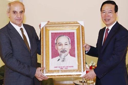 Chủ tịch nước Võ Văn Thưởng tiếp các lãnh đạo các chính Đảng tại Italia