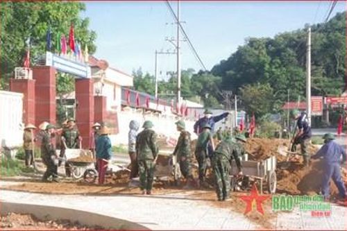 Bộ đội về làng, đường sáng bản quang