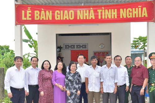 Tri ân các thương binh, gia đình liệt sĩ tại Tiền Giang