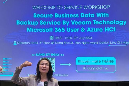 An toàn dữ liệu với dịch vụ lưu trữ dự phòng bằng công nghệ Veeam