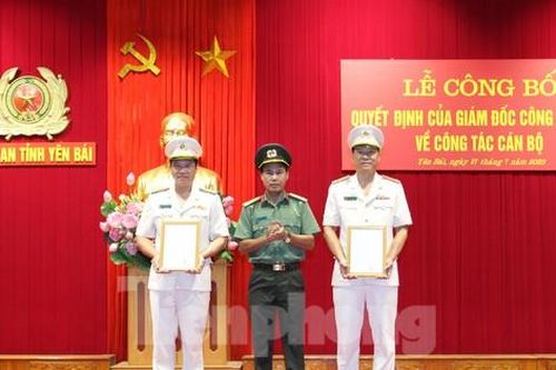 Công an tỉnh Yên Bái điều động nhiều cán bộ chủ chốt