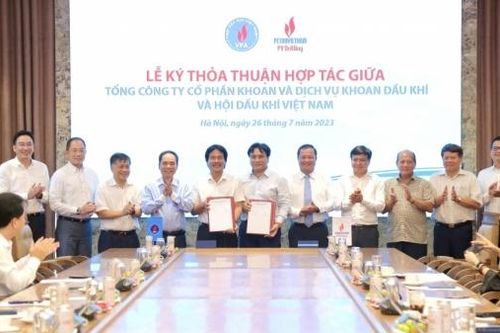 Hội Dầu khí Việt Nam ký kết thỏa thuận hợp tác với PV Drilling