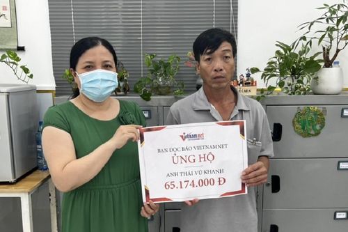 Anh Thái Vũ Khanh được ủng hộ hơn 65 triệu đồng trong ngày đầu kêu gọi