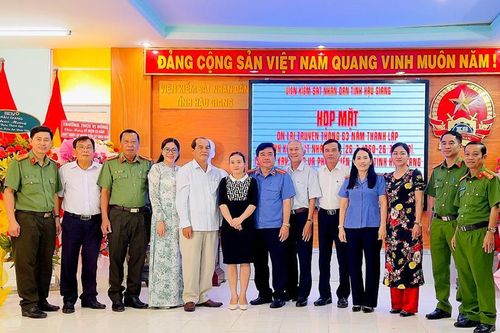 VKSND tỉnh Hậu Giang tổ chức kỷ niệm 63 năm thành lập ngành Kiểm sát nhân dân