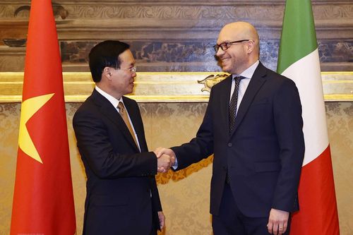Chủ tịch nước: Italy là một đối tác quan trọng của Việt Nam ở châu Âu