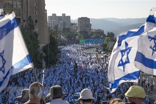 Tổng thống Israel kêu gọi kiềm chế bạo lực liên quan biểu tình