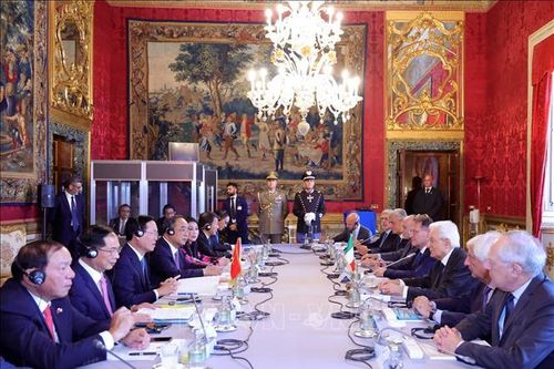 Báo chí Italy: Chuyến thăm của Chủ tịch nước Võ Văn Thưởng thắt chặt quan hệ song phương