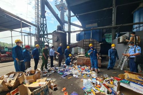 Bà Rịa – Vũng Tàu: Tiêu hủy hơn 22.000 sản phẩm hàng nhập lậu, hàng giả mạo nhãn hiệu