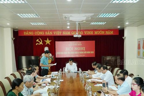 Ban Tuyên giáo Tỉnh ủy giao ban công tác khoa giáo 6 tháng đầu năm 2023