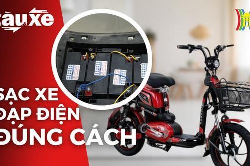 Những lưu ý khi sạc xe đạp điện | Bản tin Tàu và Xe | 27/7/2023