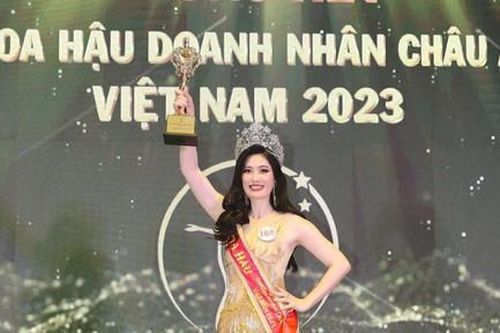 Nữ doanh nhân Hà Nội đăng quang Hoa hậu Doanh nhân Châu Á Việt Nam 2023