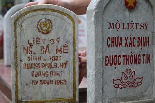 Mong ước chưa trọn của người con dành cả cuộc đời đi tìm mộ của người bố là liệt sỹ