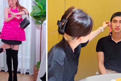 Đi 'đu' BlackPink: 'Mẹ bầu' Nhã Phương gây bất ngờ, Bình An - Phương Nga biểu cảm khiến fan thích thú