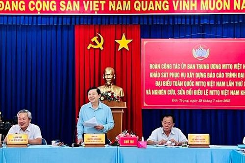 BẢN TIN MẶT TRẬN: Phó Chủ tịch Nguyễn Hữu Dũng khảo sát việc thực hiện Nghị quyết tại Lâm Đồng