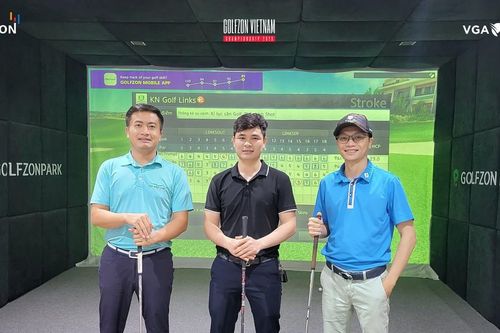 Lò Anh Văn dẫn đầu vòng loại giải golf Golfzon Vietnam Championship 2023