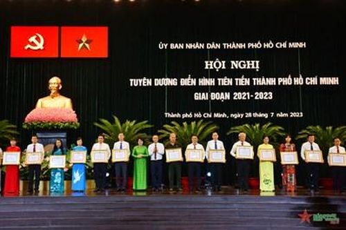 TP Hồ Chí Minh tuyên dương 142 điển hình tiên tiến giai đoạn 2021-2023
