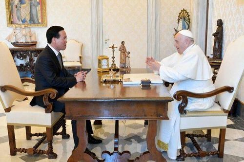 Chủ tịch nước Võ Văn Thưởng hội kiến Giáo hoàng Francis và Thủ tướng Vatican