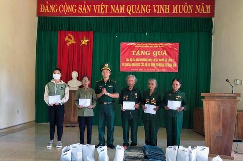 Tuổi trẻ Biên phòng với các hoạt động tri ân ở khu vực biên giới