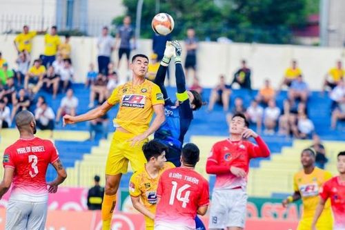 Đánh bại Bình Định, CLB Đông Á Thanh Hóa tạm lên đầu bảng V.League 2023