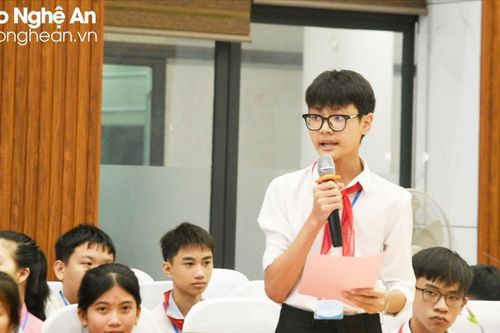 Nhiều vấn đề thiết thực được thảo luận tại Diễn đàn trẻ em tỉnh Nghệ An năm 2023