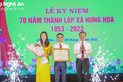 Xã Hưng Hòa (TP. Vinh) kỷ niệm 70 năm thành lập