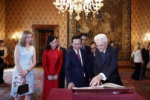 Chủ tịch nước kết thúc tốt đẹp chuyến thăm cấp Nhà nước tới Italy