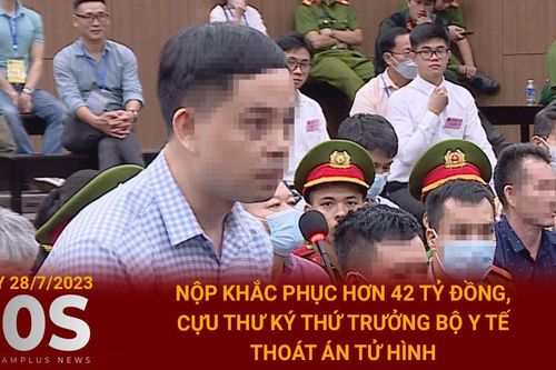 Nộp hơn 42 tỷ đồng, cựu Thư ký Thứ trưởng Bộ Y tế thoát án tử hình
