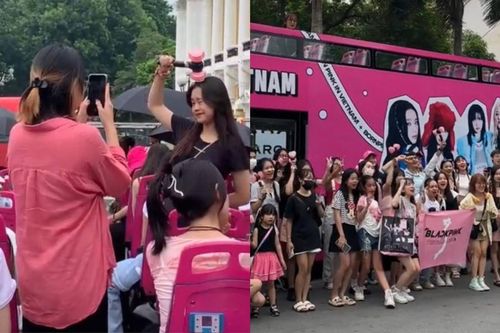 Không khí Hà Nội trước giờ G đón BLACKPINK: Sắc hồng phủ khắp thủ đô