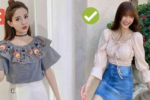 4 kiểu áo không nên sắm vì dễ làm lộ khuyết điểm trên cơ thể