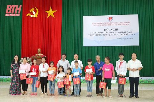 Vận động hơn 19,5 tỷ đồng giúp đỡ người khuyết tật, trẻ mồ côi