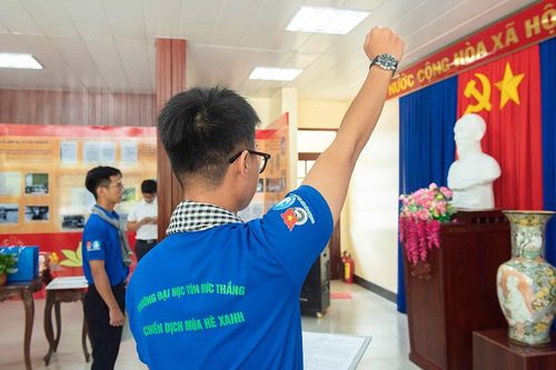 Ban Văn hóa - Xã hội HĐND TP. Hồ Chí Minh, Thành đoàn TP. Hồ Chí Minh thăm chiến sĩ tình nguyện hè năm 2023 tại An Giang