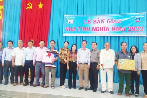 Thêm 3 căn nhà Tình nghĩa cho gia đình chính sách ở Tri Tôn