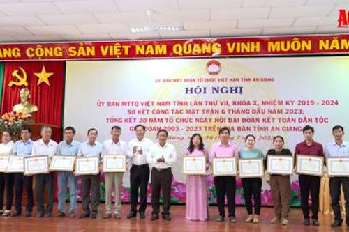Phát huy vai trò Mặt trận Tổ quốc xây dựng khối đại đoàn kết toàn dân tộc