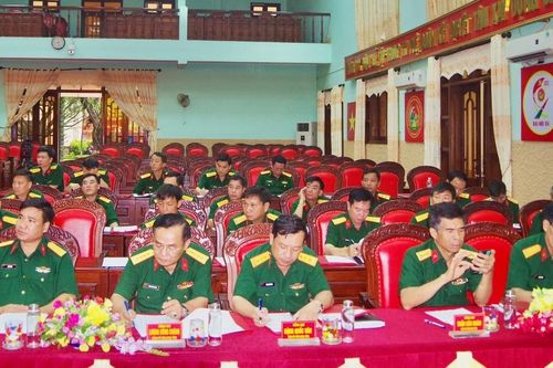 Đảng ủy Quân sự tỉnh Gia Lai sơ kết giữa nhiệm kỳ