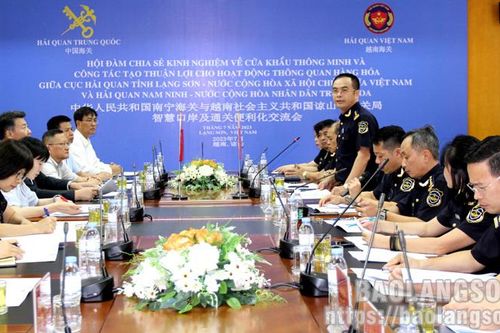 Hải quan Lạng Sơn (Việt Nam) – Hải quan Nam Ninh (Trung Quốc) hội đàm, trao đổi kinh nghiệm về xây dựng hải quan thông minh