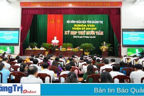 Dự kiến nội dung kỳ họp thứ 19, HĐND tỉnh khóa VIII, nhiệm kỳ 2021-2026