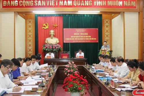 Nâng cao chất lượng tham mưu công tác tổ chức xây dựng Đảng