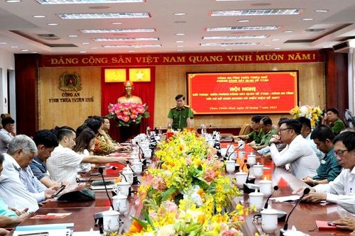Đối thoại, cam kết đảm bảo an ninh trật tự tại các cơ sở kinh doanh có điều kiện